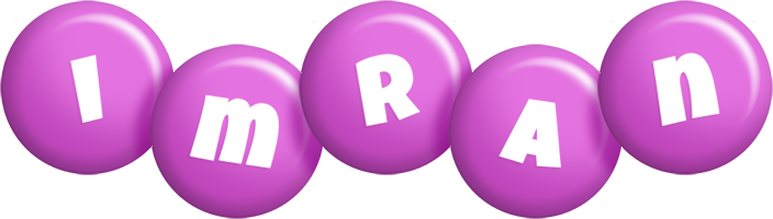 Imran candy-purple logo