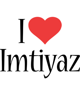 Imtiyaz i-love logo