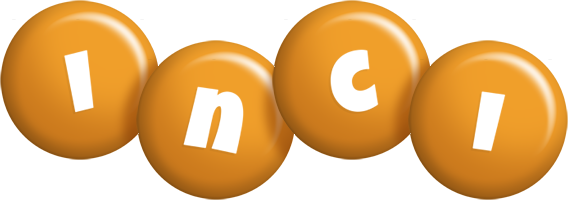 Inci candy-orange logo