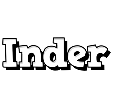 Inder snowing logo