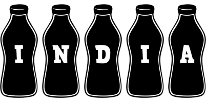 India bottle logo