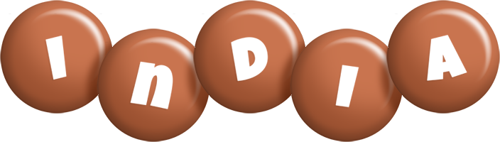 India candy-brown logo