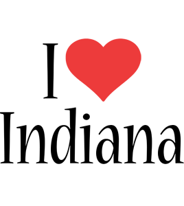 Indiana i-love logo