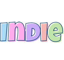 Indie pastel logo