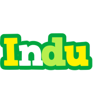 Indu soccer logo