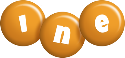 Ine candy-orange logo