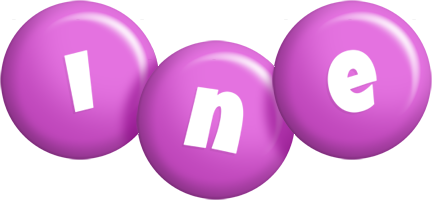 Ine candy-purple logo