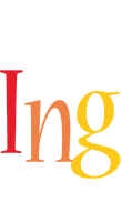 Ing birthday logo
