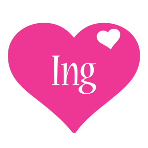 Ing love-heart logo