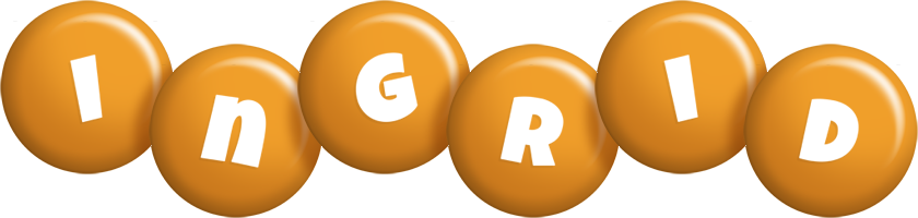 Ingrid candy-orange logo
