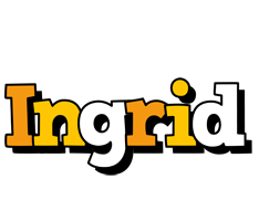 Ingrid cartoon logo