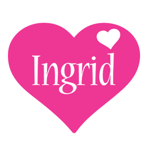 Ingrid love-heart logo