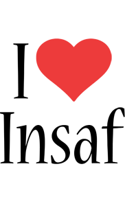 Insaf i-love logo