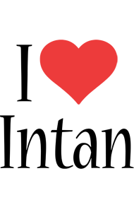 Intan i-love logo