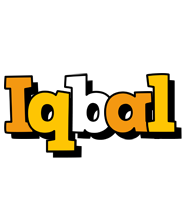 Iqbal cartoon logo