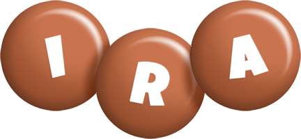 Ira candy-brown logo