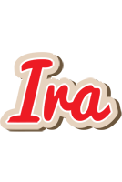Ira chocolate logo