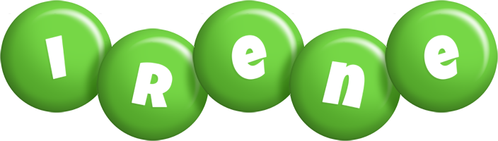 Irene candy-green logo
