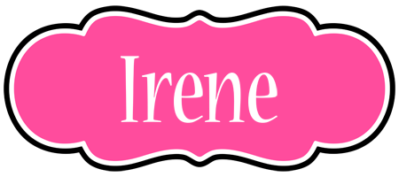 Irene invitation logo