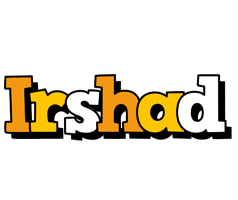 Irshad cartoon logo
