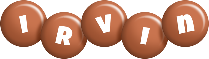Irvin candy-brown logo