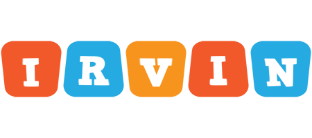 Irvin comics logo