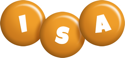 Isa candy-orange logo