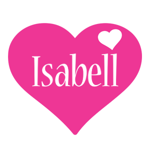 Isabell love-heart logo