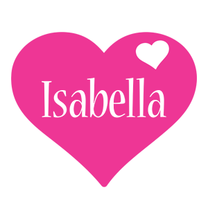 Isabella love-heart logo