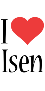 Isen i-love logo