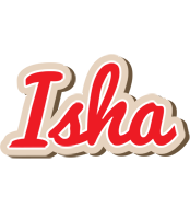 Isha chocolate logo