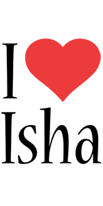 Isha i-love logo