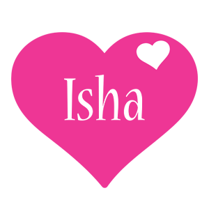 Isha love-heart logo