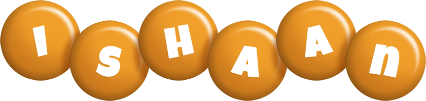 Ishaan candy-orange logo