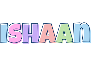 Ishaan pastel logo