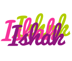 Ishak flowers logo