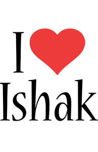 Ishak i-love logo