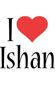 Ishan i-love logo