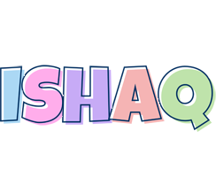 Ishaq pastel logo