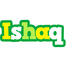 Ishaq soccer logo