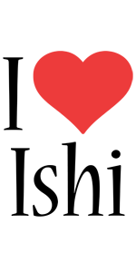 Ishi i-love logo