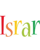 Israr birthday logo