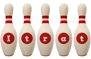 Itrat bowling-pin logo