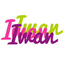 Iwan flowers logo