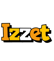 Izzet cartoon logo