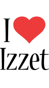 Izzet i-love logo
