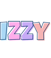 Izzy pastel logo