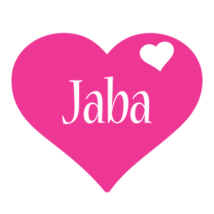 Jaba love-heart logo