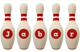 Jabar bowling-pin logo