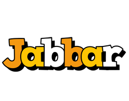 Jabbar cartoon logo